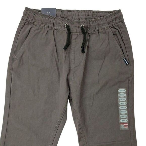 Phat Farm Jogger Pants Mens Small Gray Stretch Tapered Lightweight Activewear - Picture 2 of 10